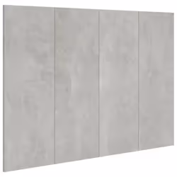 VidaXL 811029, Gris, Bois, 1200 mm, 80 cm, 15 mm