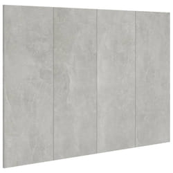 VidaXL 811029 tête de lit et pied de lit Gris
