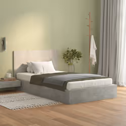 VidaXL 811029 tête de lit et pied de lit Gris