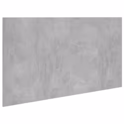 VidaXL 811038, Gris, Bois, 1600 mm, 80 cm, 15 mm