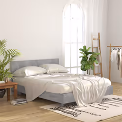 VidaXL 811038 tête de lit et pied de lit Gris