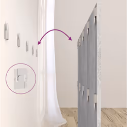 VidaXL 811038 tête de lit et pied de lit Gris - Vue supplémentaire 6