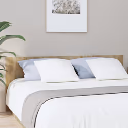 VidaXL 811046 tête de lit et pied de lit Chêne
