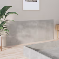 VidaXL 811047 tête de lit et pied de lit Gris - Vue supplémentaire 4