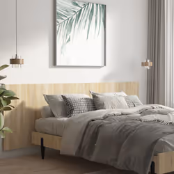 VidaXL 811055 tête de lit et pied de lit Chêne