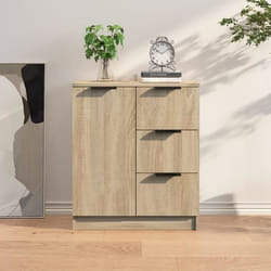 vidaXL Buffet Chêne sonoma 60x30x70 cm Bois d'ingénierie