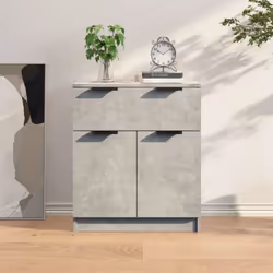 Introduisez un air de charme moderne dans votre intérieur existant avec ce buffet ! Matériau facile à nettoyer : le bois d'in ...