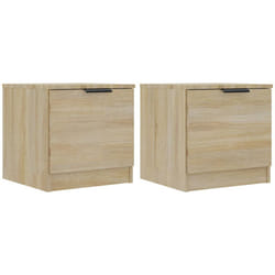 VidaXL 811203 Table de nuit et table de chevet Chêne
