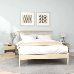 vidaXL Tables de chevet 2 pcs Chêne Sonoma Bois d'ingénierie - TU