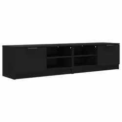 VidaXL 811469, Noir, Bois, Bois, 800 mm, 350 mm, 365 mm