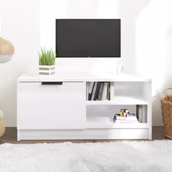 VidaXL 811478, Blanc, Bois, Bois, 800 mm, 350 mm, 365 mm