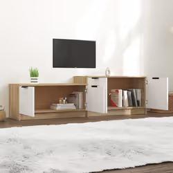 VidaXL 811489 Support TV et centre de divertissement