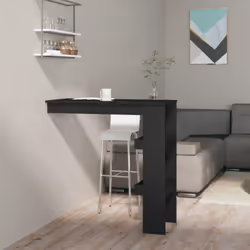 Cette table de bar murale moderne se distingue par un style simple mais élégant. Elle convient parfaitement pour prendre un v ...