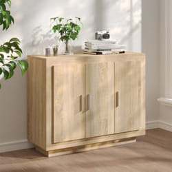Vidaxl - Buffet Chêne sonoma 92x35x75 cm Bois d'ingénierie