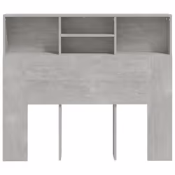 VidaXL 811857 tête de lit et pied de lit Gris - Vue supplémentaire 5