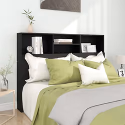 Description générale Cette armoire de tête de lit est conçue pour être un complément parfait à votre chambre à coucher. Fabri ...