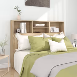 Description générale Cette armoire de tête de lit est conçue pour être un complément parfait à votre chambre à coucher. Fabri ...