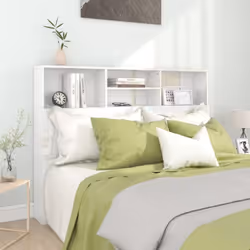Description générale Cette armoire de tête de lit est conçue pour être un complément parfait à votre chambre à coucher. Fabri ...