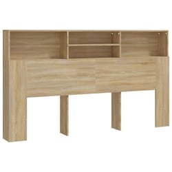 VidaXL 811883 tête de lit et pied de lit Chêne