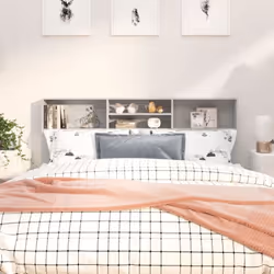 Cette armoire de tête de lit est conçue pour être un complément parfait à votre chambre à coucher. Matériau haute de gamme :  ...