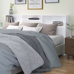 VidaXL 811898 tête de lit et pied de lit Blanc