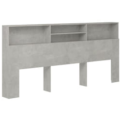 VidaXL 811902 tête de lit et pied de lit Gris