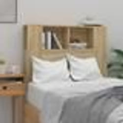 vidaXL Armoire de tête de lit Chêne sonoma 100x18,5x102,5 cm - TU