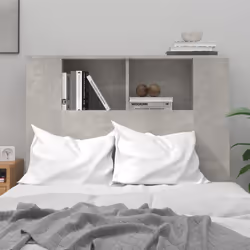 VidaXL 811911 tête de lit et pied de lit Gris