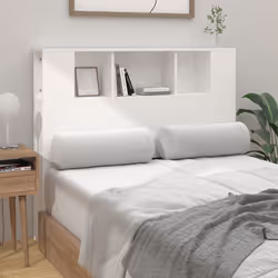 VidaXL 811916 tête de lit et pied de lit Blanc