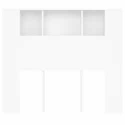 VidaXL 811916 tête de lit et pied de lit Blanc - Vue supplémentaire 4