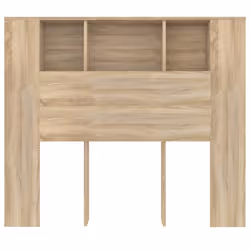 VidaXL 811919 tête de lit et pied de lit Chêne - Vue supplémentaire 4