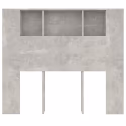 VidaXL 811920 tête de lit et pied de lit Gris - Vue supplémentaire 4