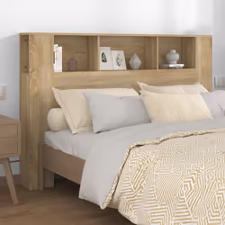 VidaXL 811937 tête de lit et pied de lit Chêne