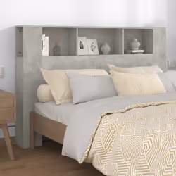 VidaXL 811938 tête de lit et pied de lit Gris