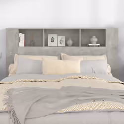 VidaXL 811938 tête de lit et pied de lit Gris