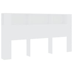 VidaXL 811952 tête de lit et pied de lit Blanc