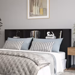 VidaXL 811962, Noir, Bois, 2200 mm, 104,5 cm, 185 mm