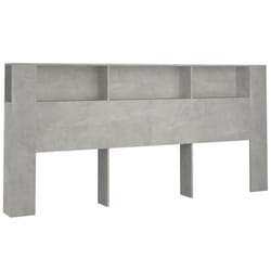 VidaXL 811965 tête de lit et pied de lit Gris