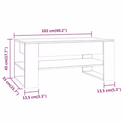 VidaXL 816929 Table à café, latérale et de salon - Vue supplémentaire 7