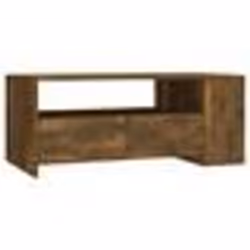 vidaXL Table basse chêne fumé 102x55x42 cm bois d'ingénierie - TU