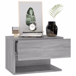 VidaXL 816948 Table de nuit et table de chevet Chêne - Vue supplémentaire 4