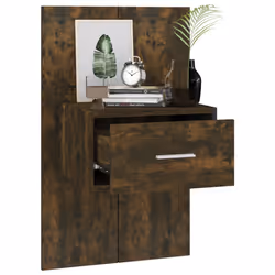 VidaXL 816952 Table de nuit et table de chevet Chêne - Vue supplémentaire 4