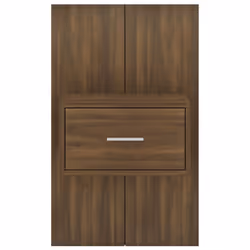 VidaXL 816956 Table de nuit et table de chevet Chêne - Vue supplémentaire 5