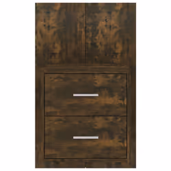 VidaXL 816958 Table de nuit et table de chevet Chêne - Vue supplémentaire 5