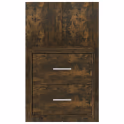 VidaXL 816959 Table de nuit et table de chevet Chêne - Vue supplémentaire 5