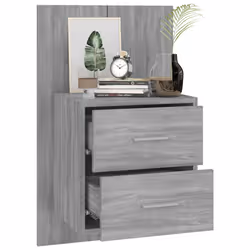 VidaXL 816961 Table de nuit et table de chevet Chêne - Vue supplémentaire 4