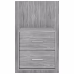 VidaXL 816961 Table de nuit et table de chevet Chêne - Vue supplémentaire 5