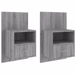 VidaXL 816967, Chêne, Bois, 485 mm, 325 mm, 800 mm, 2 pièce(s)