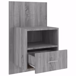 VidaXL 816967 Table de nuit et table de chevet Chêne - Vue supplémentaire 8