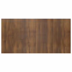 VidaXL 816975 tête de lit et pied de lit Marron, Chêne - Vue supplémentaire 5
